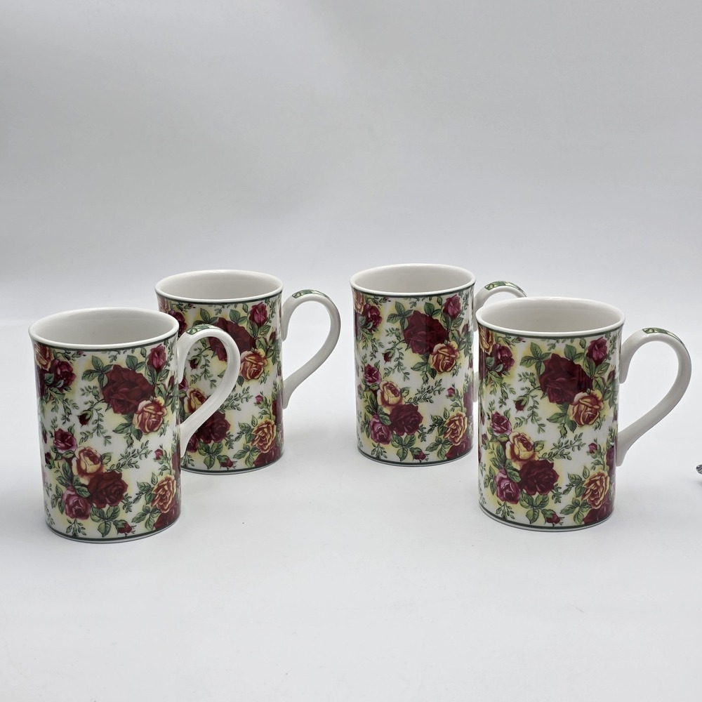 Royal Albert Old Country Roses Fine China Afternoon Tea II Lot of‎ 4